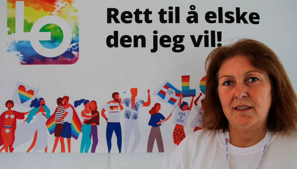 KOM OG SE: Berit Madsen lover en flåte med helt ny profil i Pride Parade. – Den er ikke ferdig før i morgen, så du må bli med å gå med oss for å se den, sier hun. KOM OG SE: Berit Madsen lover en flåte med helt ny profil i Pride Parade. – Den er ikke ferdig før i morgen, så du må bli med å gå med oss for å se den, sier hun.