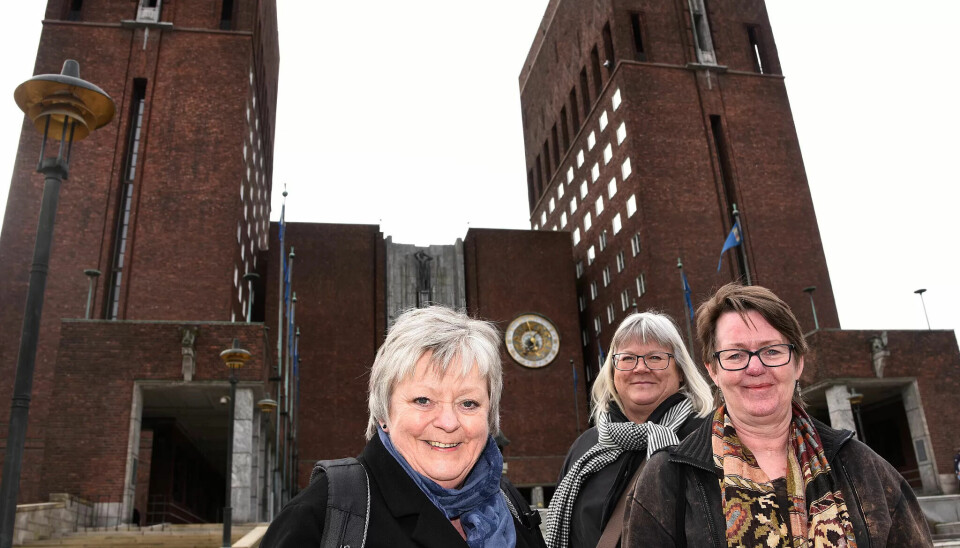FORHANDLINGSKLARE: Mari Sanden, leder i Fagforbundet Oslo, sammen med Anne Kathrine Elilla og Anne Green Nilsen fra Fagforbundets kompetansesenter i Oslo krever et solidarisk oppgjør i hovedstaden med mest til de som tjenes minst. FORHANDLINGSKLARE: Mari Sanden, leder i Fagforbundet Oslo, sammen med Anne Kathrine Elilla og Anne Green Nilsen fra Fagforbundets kompetansesenter i Oslo krever et solidarisk oppgjør i hovedstaden med mest til de som tjenes minst.