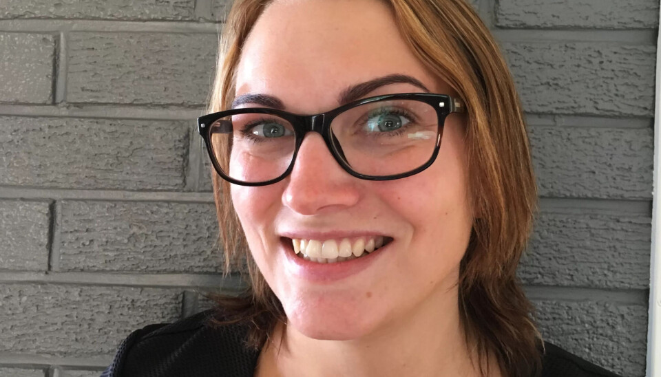 ÅPNER DØRER: – Uansett om du velger fagskole eller høgskole, vil du som fagarbeider få bedre muligheter på arbeidsmarkedet, tror Tine Melby.Foto: Karin E. Svendsen ÅPNER DØRER: – Uansett om du velger fagskole eller høgskole, vil du som fagarbeider få bedre muligheter på arbeidsmarkedet, tror Tine Melby.Foto: Karin E. Svendsen