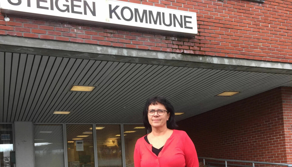 SPENT I STEIGEN: Hovedtillitsvalgt i Fagforbundet i Steigen, Rigmor Hansen, er spent på om kommunestyret i Steigen velger å gå inn for ny folkeavstemning om kommunesammenslåing med Bodø. SPENT I STEIGEN: Hovedtillitsvalgt i Fagforbundet i Steigen, Rigmor Hansen, er spent på om kommunestyret i Steigen velger å gå inn for ny folkeavstemning om kommunesammenslåing med Bodø.