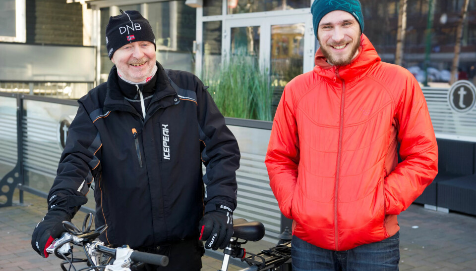 LEDERSKIFTE: Erik Jørgensen avløser Bjørn Willumsen. Fagforbundet i Tromsø har sett etter talenter, funnet dem og gitt dem opplæring og tillit. - Slik får vi gode rollemodeller for byen ungdommer, sier avtroppende leder. LEDERSKIFTE: Erik Jørgensen avløser Bjørn Willumsen. Fagforbundet i Tromsø har sett etter talenter, funnet dem og gitt dem opplæring og tillit. - Slik får vi gode rollemodeller for byen ungdommer, sier avtroppende leder.