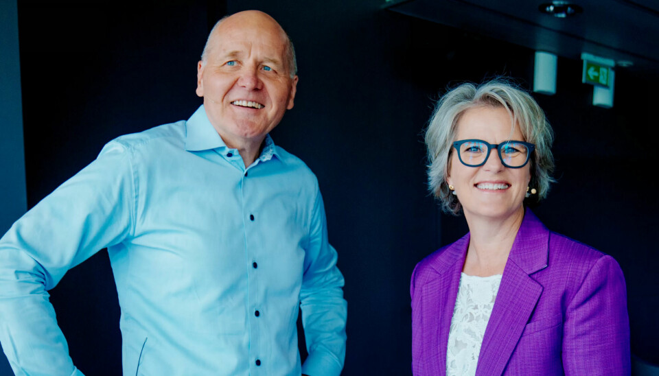 NY SJEF: For noen måneder siden ble Benedicte Schilbred Fasmer presentert som ny konsernsjef i Telenor. Hun tar over etter Sigve Brekke. NY SJEF: For noen måneder siden ble Benedicte Schilbred Fasmer presentert som ny konsernsjef i Telenor. Hun tar over etter Sigve Brekke.
