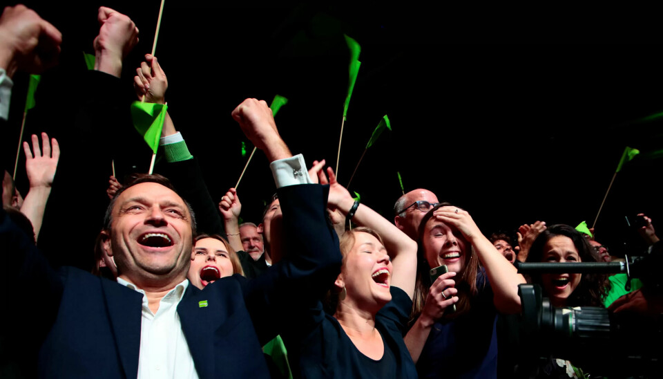 – For valget i 2021 er det uaktuelt å gå til Høyre, sier MDG-nestleder Arild Hermstad. – For valget i 2021 er det uaktuelt å gå til Høyre, sier MDG-nestleder Arild Hermstad.