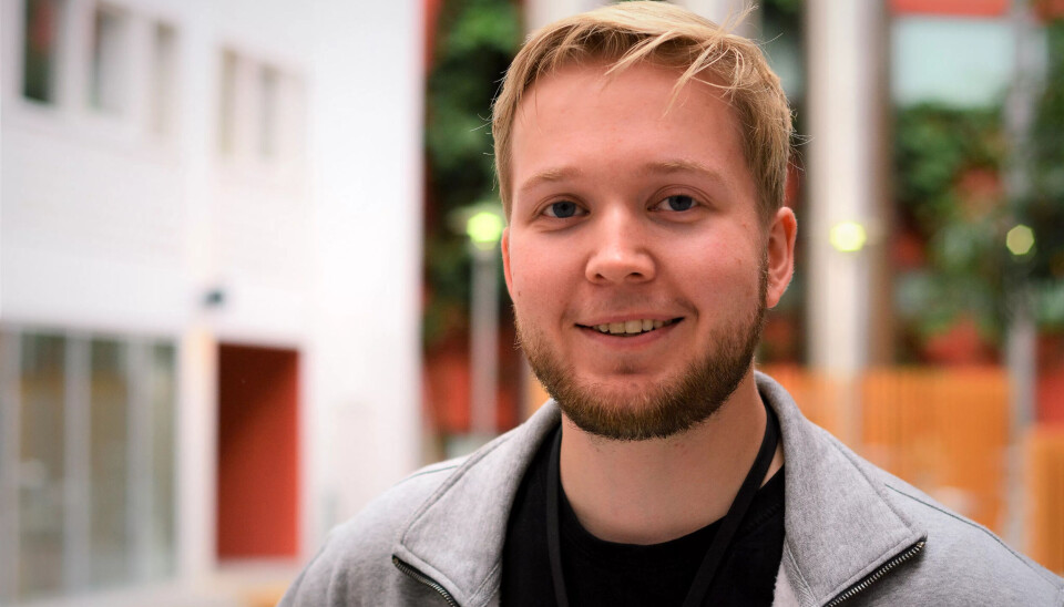 Leder i Fagforbundet Ung, Mats Monsen. Leder i Fagforbundet Ung, Mats Monsen.