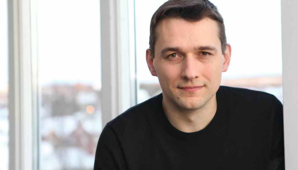ELSKER JOBBEN: Nordmenn vet ikke hva de går glipp av, når de ikke søker renholdsjobb hos oss, sier Andrius Dobiliauskas. ELSKER JOBBEN: Nordmenn vet ikke hva de går glipp av, når de ikke søker renholdsjobb hos oss, sier Andrius Dobiliauskas.