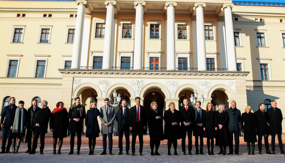 Her er Solbergs nye regjering