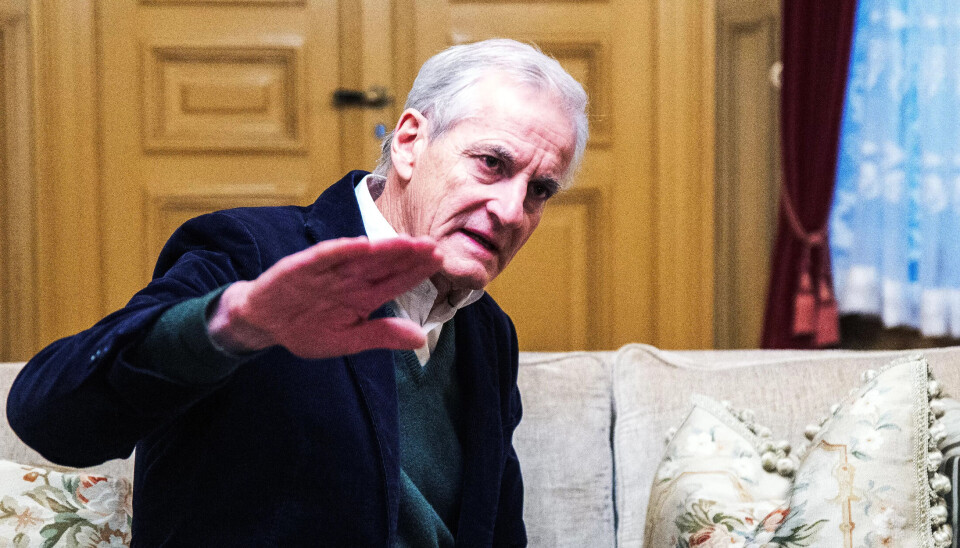Nye tall fra SSB er «et vendepunkt» for norsk økonomi, mener statsminister Jonas Gahr Støre (Ap). Nye tall fra SSB er «et vendepunkt» for norsk økonomi, mener statsminister Jonas Gahr Støre (Ap).