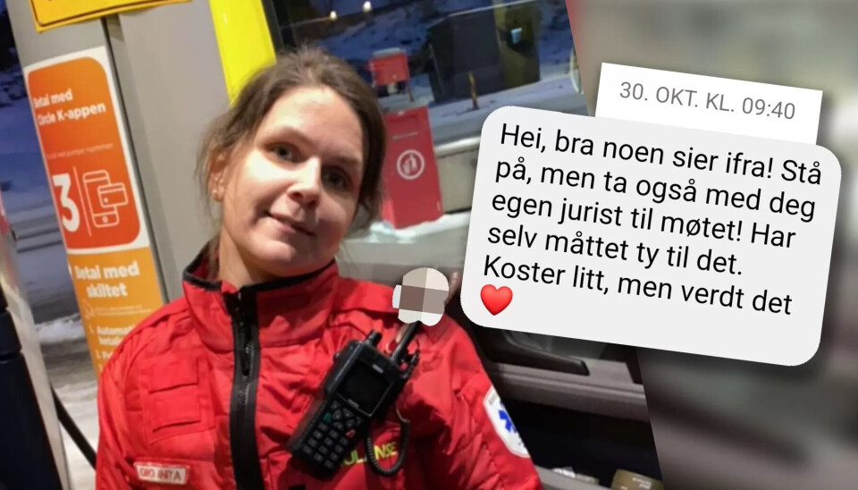 STØTTE: Gro-Anita Olsen Sætrum stiller med både jurist og tillitsvalgt i møtet. STØTTE: Gro-Anita Olsen Sætrum stiller med både jurist og tillitsvalgt i møtet.