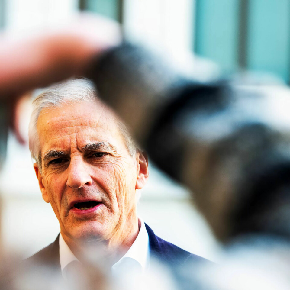 – Du får lettere omstilt med et fellesskap der alle er med på dugnaden, sier statsminister Jonas Gahr Støre (Ap). – Du får lettere omstilt med et fellesskap der alle er med på dugnaden, sier statsminister Jonas Gahr Støre (Ap).