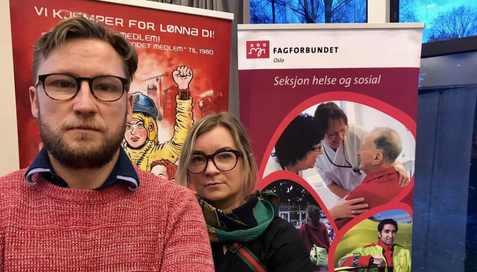 PENSJONSKRAV: Oslo kommune er den eneste som ikke har pensjonfra første krone. Det må vi gjøre noe med, sier Per Egil Johansen og Marianne Nesse-Aarrestad. PENSJONSKRAV: Oslo kommune er den eneste som ikke har pensjonfra første krone. Det må vi gjøre noe med, sier Per Egil Johansen og Marianne Nesse-Aarrestad.