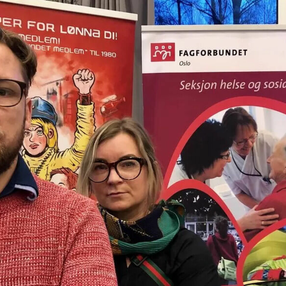 PENSJONSKRAV: Oslo kommune er den eneste som ikke har pensjonfra første krone. Det må vi gjøre noe med, sier Per Egil Johansen og Marianne Nesse-Aarrestad. PENSJONSKRAV: Oslo kommune er den eneste som ikke har pensjonfra første krone. Det må vi gjøre noe med, sier Per Egil Johansen og Marianne Nesse-Aarrestad.