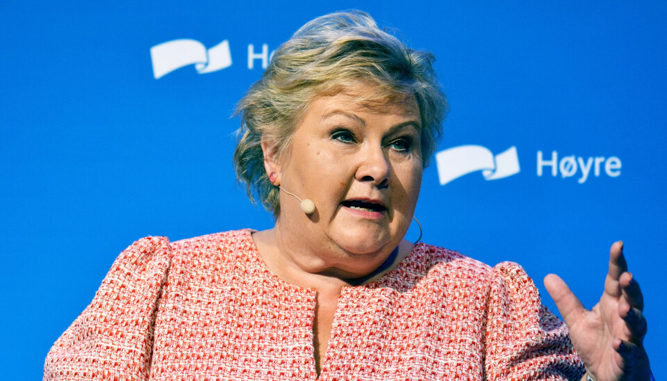 Erna Solberg kan puste lettet ut etter oppturen på den nyeste målingen til FriFagbevegelse. Erna Solberg kan puste lettet ut etter oppturen på den nyeste målingen til FriFagbevegelse.