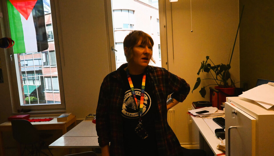 STREIKEKLAR: Lokal NTL-leder Ingvild Nordang ved OsloMet var klar til å lede troppene i sin første streik, men slik gikk det ikke. STREIKEKLAR: Lokal NTL-leder Ingvild Nordang ved OsloMet var klar til å lede troppene i sin første streik, men slik gikk det ikke.