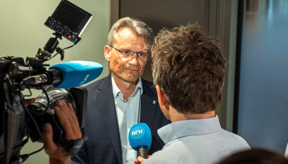 Egil André Aas, leder i LO Stat. Egil André Aas, leder i LO Stat.