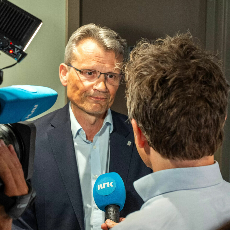 Egil André Aas, leder i LO Stat. Egil André Aas, leder i LO Stat.