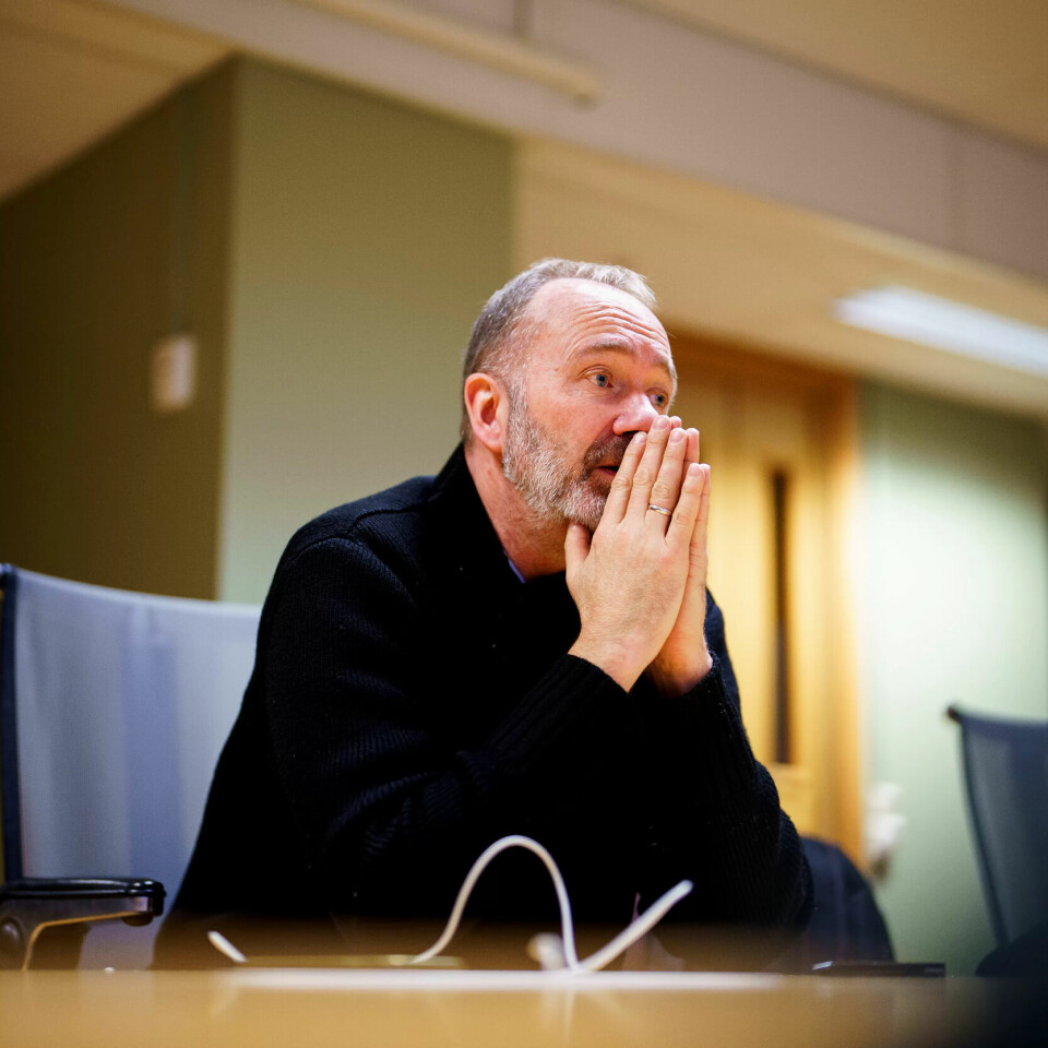 VIL INN: Trond Giske. VIL INN: Trond Giske.