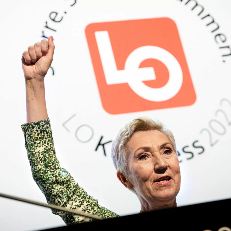 FORRIGE GANG: LO-leder Peggy Hessen Følsvik på LO-kongressen i 2023. Det kan bli vanskelig å få LO-kongressen til å stå sammen om an AFP-løsning. FORRIGE GANG: LO-leder Peggy Hessen Følsvik på LO-kongressen i 2023. Det kan bli vanskelig å få LO-kongressen til å stå sammen om an AFP-løsning.