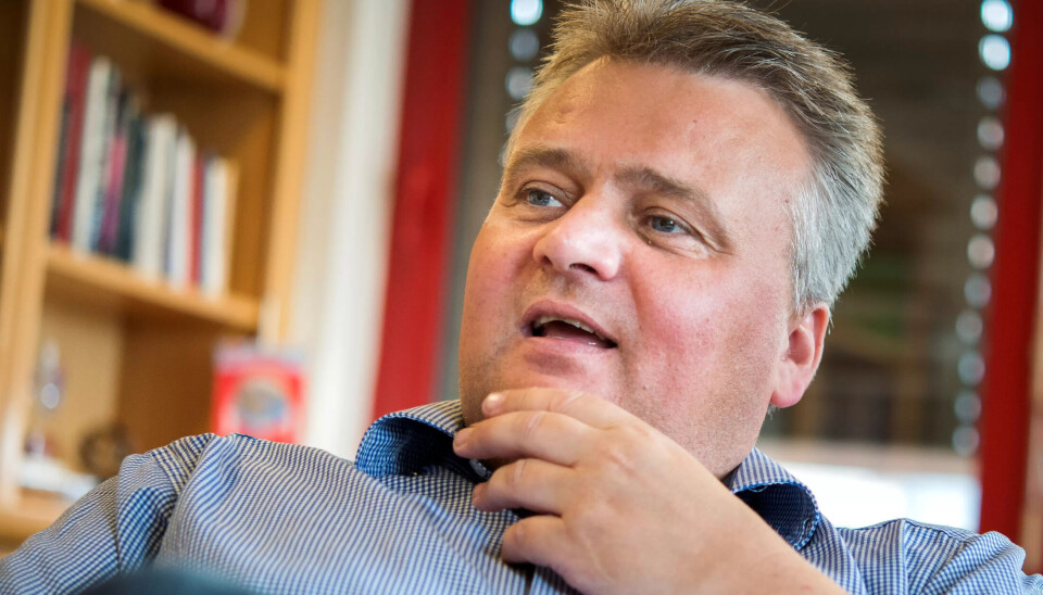 GULLSMED: Fellesforbundets Jørn Eggum er opprinnelig gullsmed og trivdes godt med det. GULLSMED: Fellesforbundets Jørn Eggum er opprinnelig gullsmed og trivdes godt med det.