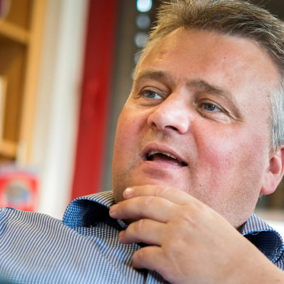 GULLSMED: Fellesforbundets Jørn Eggum er opprinnelig gullsmed og trivdes godt med det. GULLSMED: Fellesforbundets Jørn Eggum er opprinnelig gullsmed og trivdes godt med det.