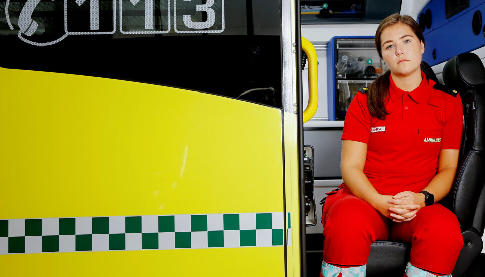 Linn Aslaksen Neset har drømt om å jobbe i ambulansetjenesten siden hun var liten. Linn Aslaksen Neset har drømt om å jobbe i ambulansetjenesten siden hun var liten.