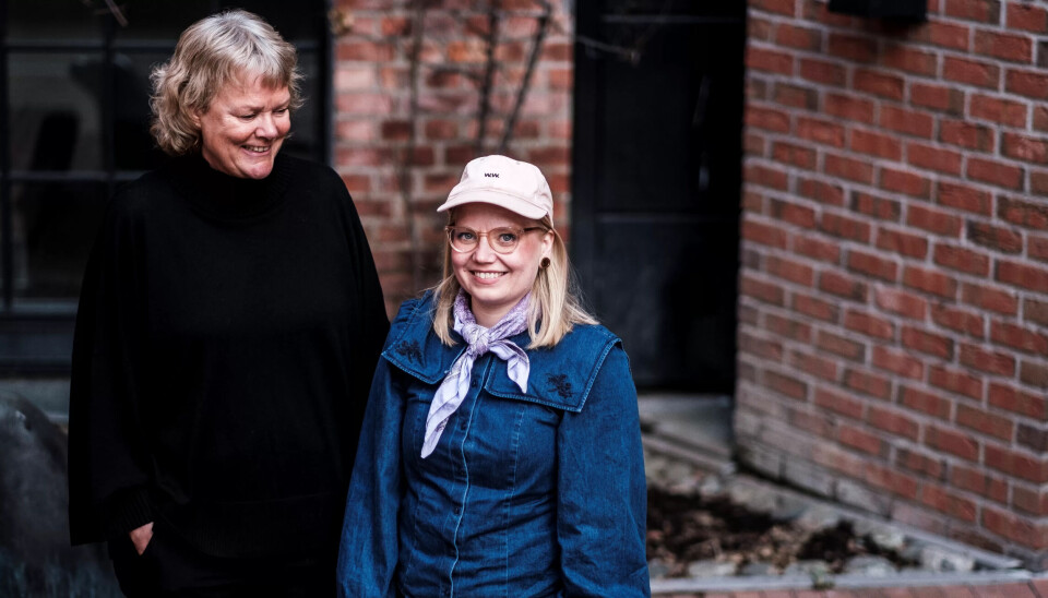 GAMLE KJENTE: Rusbehandler Turid Wangensteen (t.v.) og Martine Kihle Dalsrud hadde ikke møttes på mange år da de bestemte seg for å skrive bok sammen. GAMLE KJENTE: Rusbehandler Turid Wangensteen (t.v.) og Martine Kihle Dalsrud hadde ikke møttes på mange år da de bestemte seg for å skrive bok sammen.