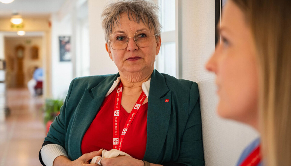 SER DE ANSATTE: – Jeg er kjempebekymret, ikke bare for de ansatte her nå, men også for fremtiden til hele Kommune-Norge, sier Kvingedal. SER DE ANSATTE: – Jeg er kjempebekymret, ikke bare for de ansatte her nå, men også for fremtiden til hele Kommune-Norge, sier Kvingedal.