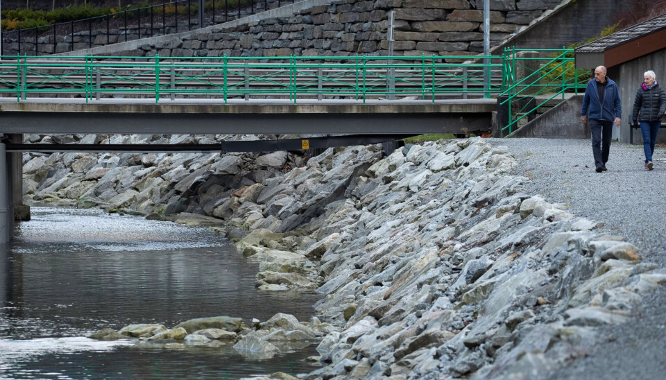 VAKKER: Opo er like vakker som brutal. Promenadene oppå de nye sikringsmurene har blitt et populært turmål. VAKKER: Opo er like vakker som brutal. Promenadene oppå de nye sikringsmurene har blitt et populært turmål.