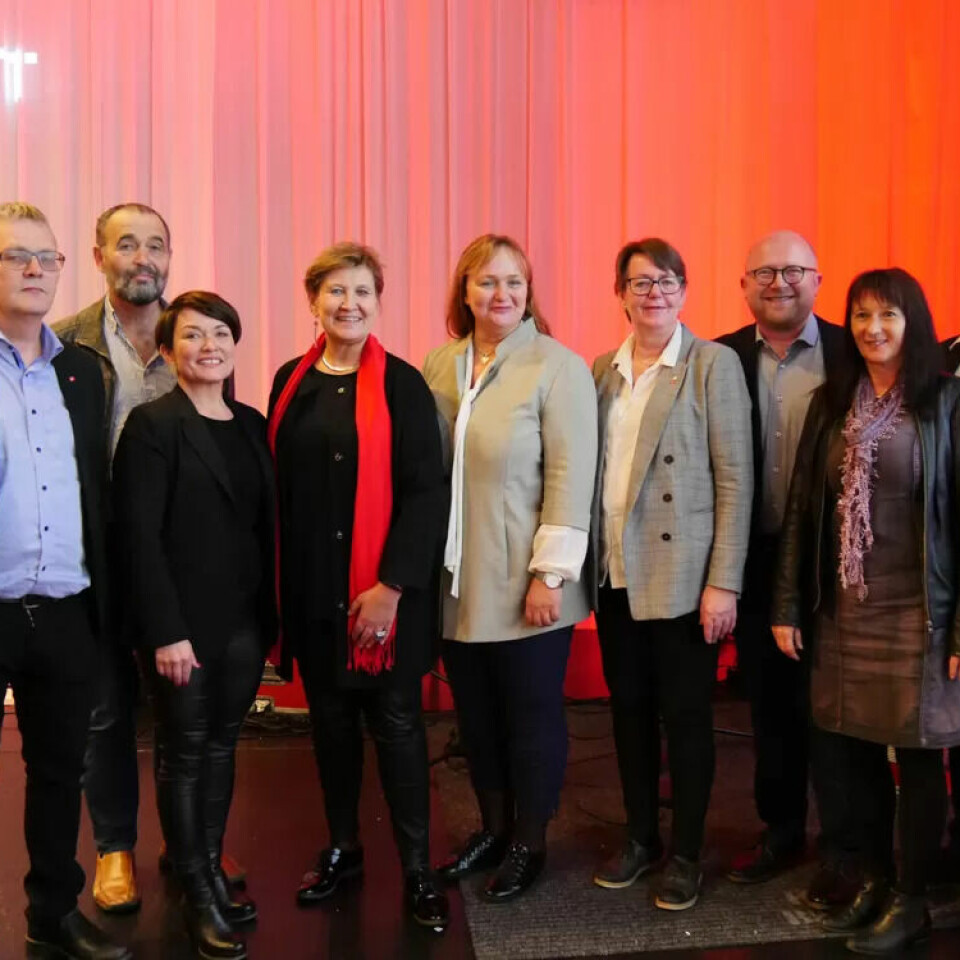 NYVALGT LEDELSE: Fagforbundets ledelse har variert yrkesbakgrunn. NYVALGT LEDELSE: Fagforbundets ledelse har variert yrkesbakgrunn.