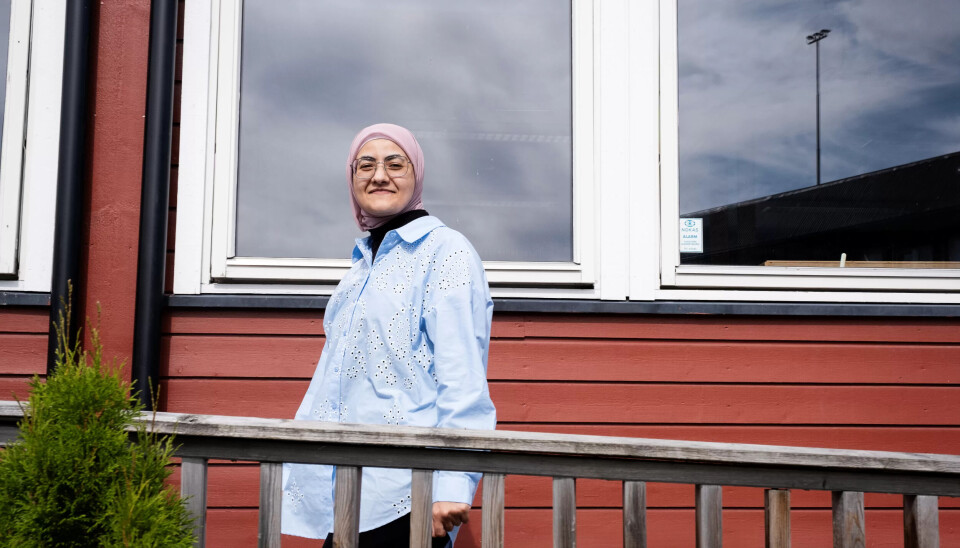 VALGTE SEG HIT: Manal Osaimi ønsker å bli lenge i dette yrket. VALGTE SEG HIT: Manal Osaimi ønsker å bli lenge i dette yrket.