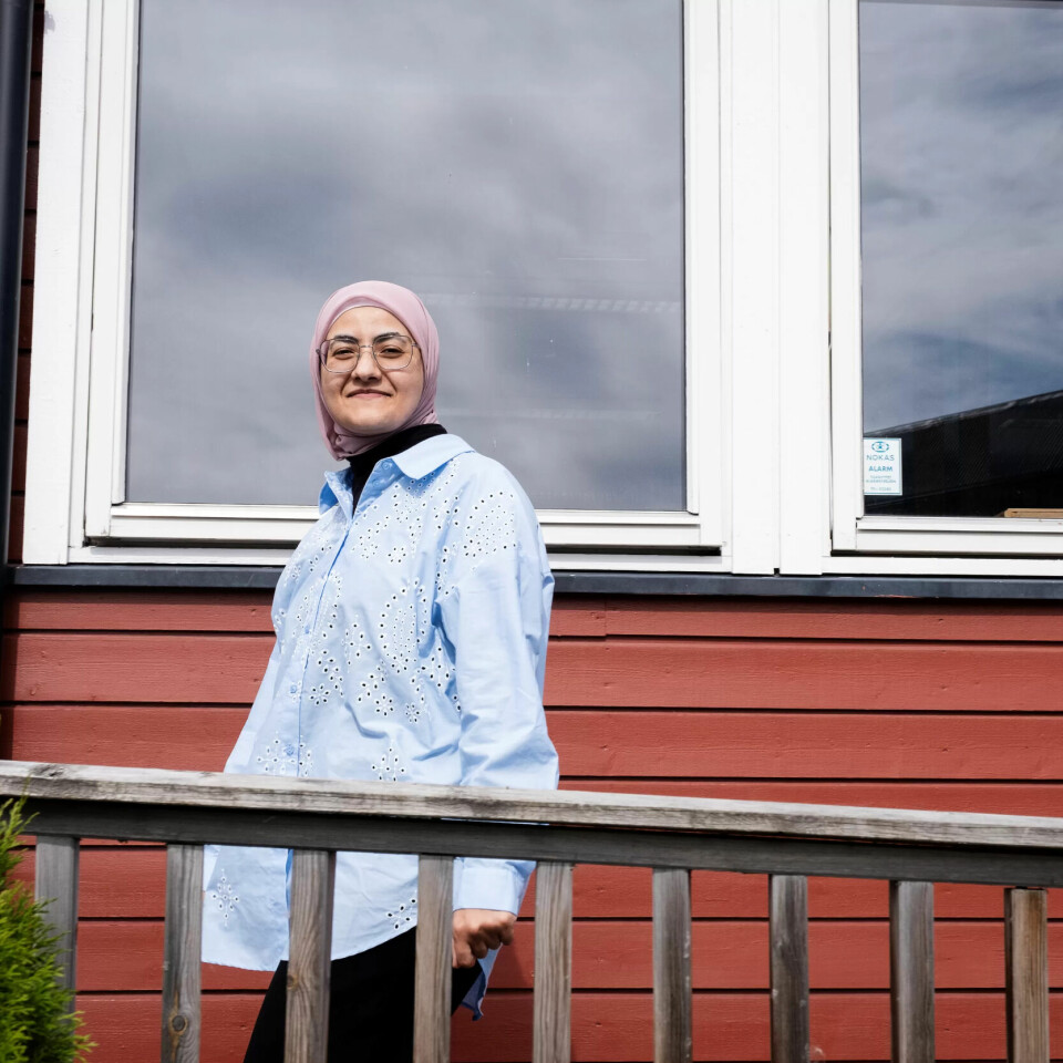VALGTE SEG HIT: Manal Osaimi ønsker å bli lenge i dette yrket. VALGTE SEG HIT: Manal Osaimi ønsker å bli lenge i dette yrket.