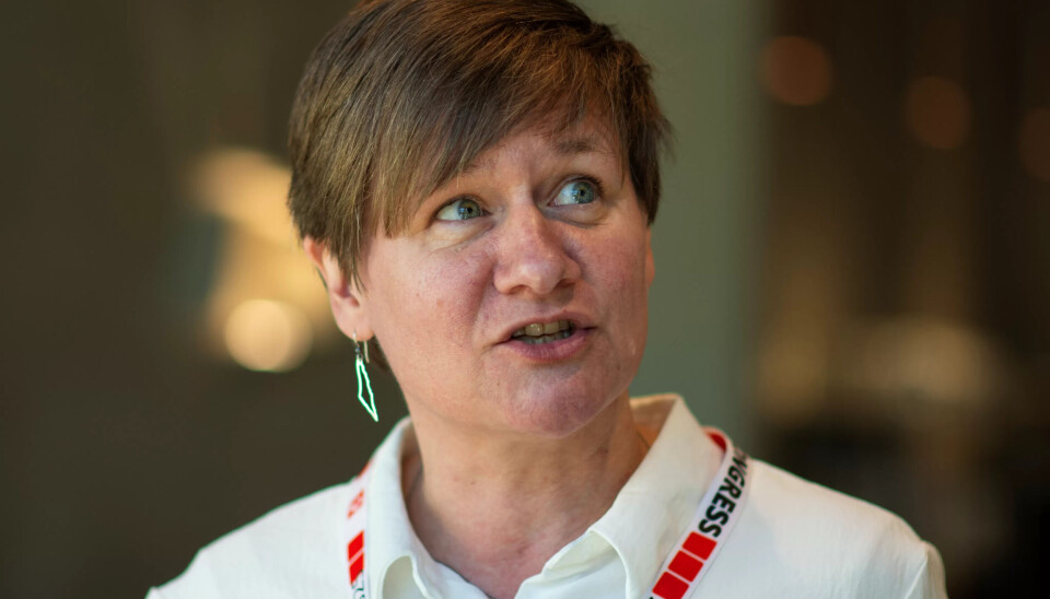 «VALGKAMPGENERAL»: Helene Harsvik Skeibrok er den i Fagforbundets ledelse som har ansvar for valgkampen. «VALGKAMPGENERAL»: Helene Harsvik Skeibrok er den i Fagforbundets ledelse som har ansvar for valgkampen.