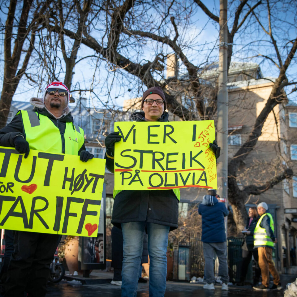 – Det er høy oppslutning i Norge om at alle skal ha det anstendig på jobb, mener Tuva Moflag. Da de ansatte ved Olivia streiket for tariffavtale i 2023 oppfordret til å «tute for tariff», ble det ifølge Jørn Eggum tutet i et kjør utenfor restauranten. – Det er høy oppslutning i Norge om at alle skal ha det anstendig på jobb, mener Tuva Moflag. Da de ansatte ved Olivia streiket for tariffavtale i 2023 oppfordret til å «tute for tariff», ble det ifølge Jørn Eggum tutet i et kjør utenfor restauranten.