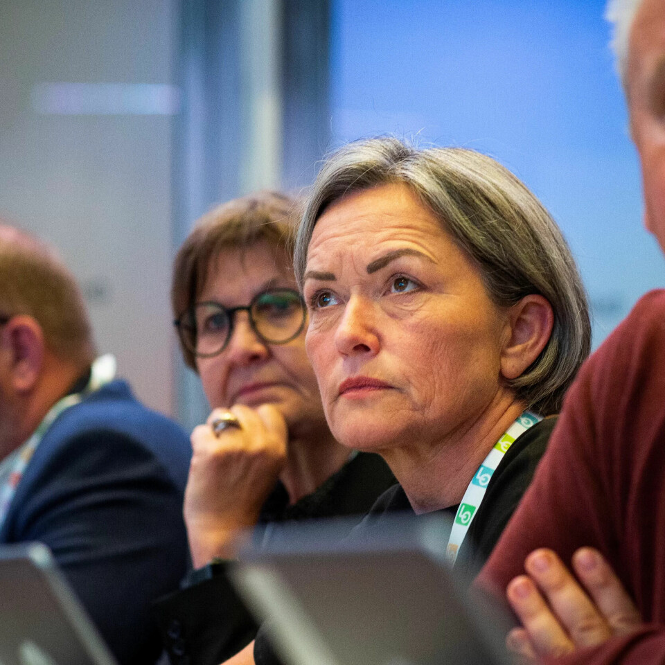 LO-TOPP: Sissel M. Skoghaug er Fagforbundets kvinne i LO-ledelsen sammen med LO-sekretær Kristin Sæther. LO-TOPP: Sissel M. Skoghaug er Fagforbundets kvinne i LO-ledelsen sammen med LO-sekretær Kristin Sæther.
