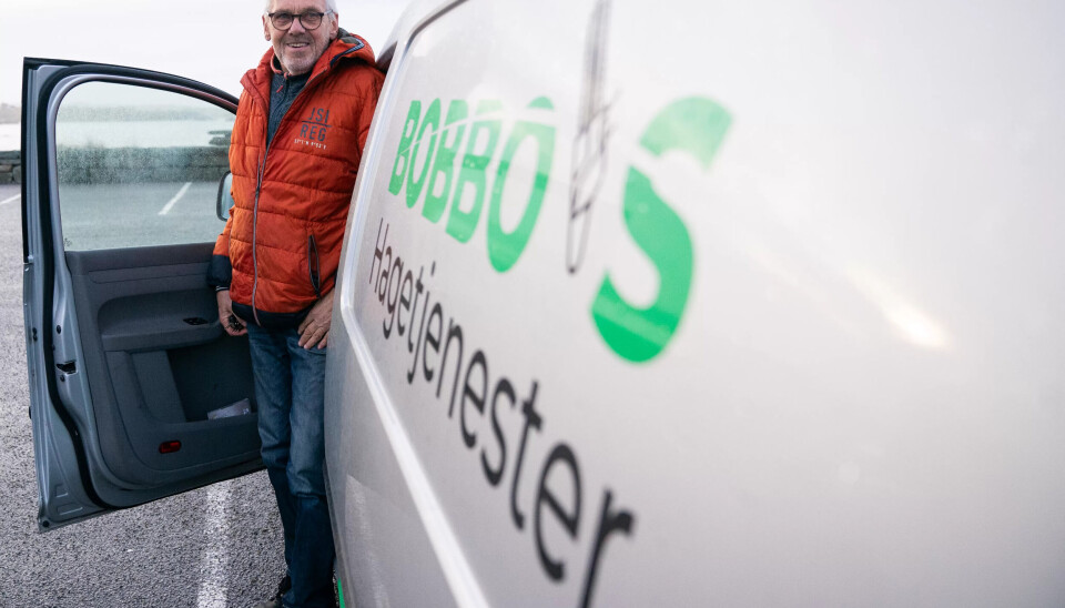 DRIFTIG: Trond har sitt eget enkeltpersonforetak som tilbyr gartnertjenester. Men helst vil han jobbe med mennesker som har det vanskelig. DRIFTIG: Trond har sitt eget enkeltpersonforetak som tilbyr gartnertjenester. Men helst vil han jobbe med mennesker som har det vanskelig.