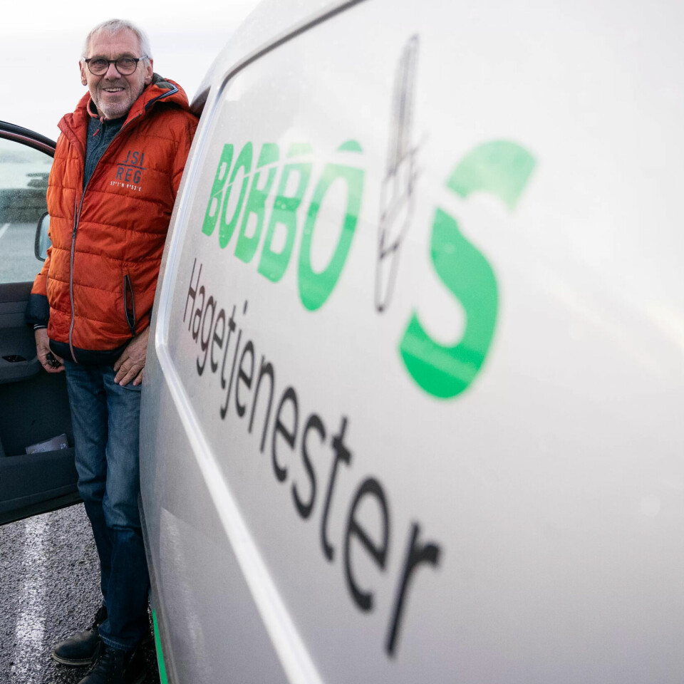 DRIFTIG: Trond har sitt eget enkeltpersonforetak som tilbyr gartnertjenester. Men helst vil han jobbe med mennesker som har det vanskelig. DRIFTIG: Trond har sitt eget enkeltpersonforetak som tilbyr gartnertjenester. Men helst vil han jobbe med mennesker som har det vanskelig.