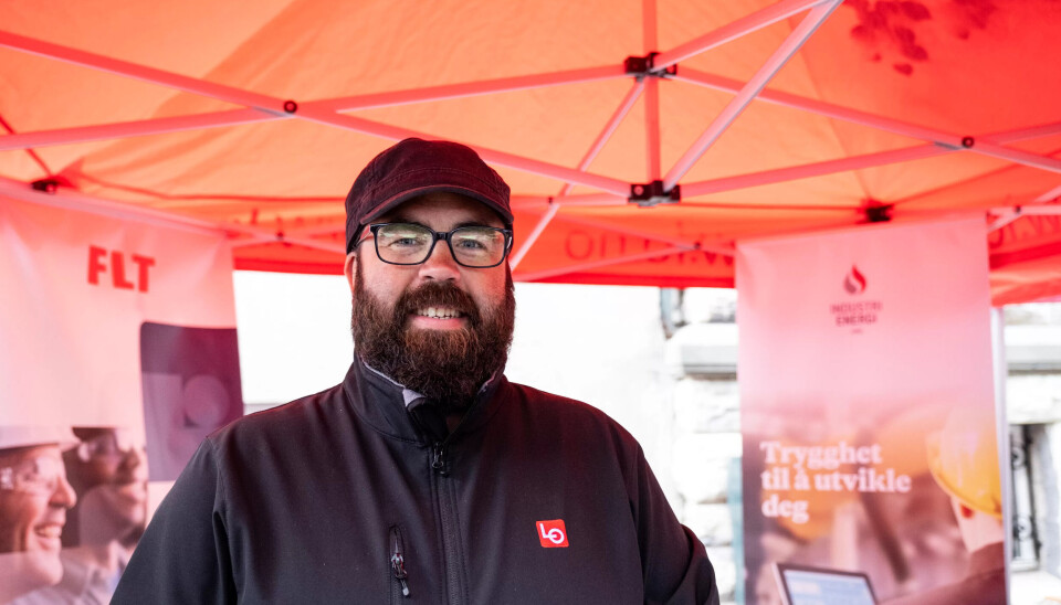Thomas Eggan, hovedtillitsvalgt i Forbundet Styrke. Thomas Eggan, hovedtillitsvalgt i Forbundet Styrke.