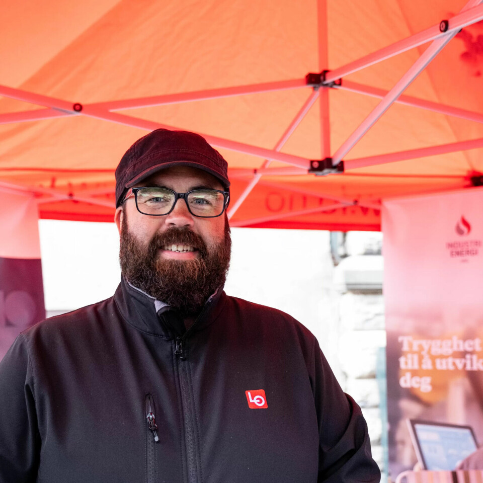 Thomas Eggan, hovedtillitsvalgt i Forbundet Styrke. Thomas Eggan, hovedtillitsvalgt i Forbundet Styrke.