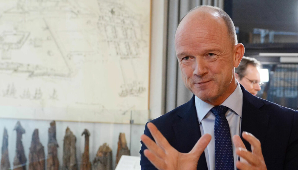 NHO-sjef Ole Erik Almlid. NHO-sjef Ole Erik Almlid.