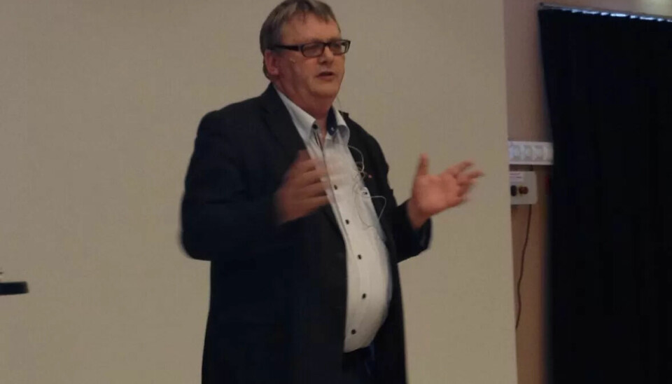 UENIG MED FRP: Odd Halgeir Larsen, Fagforbundet. UENIG MED FRP: Odd Halgeir Larsen, Fagforbundet.
