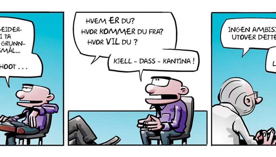 Kven er DU på jobben? Finn du deg sjølv her?