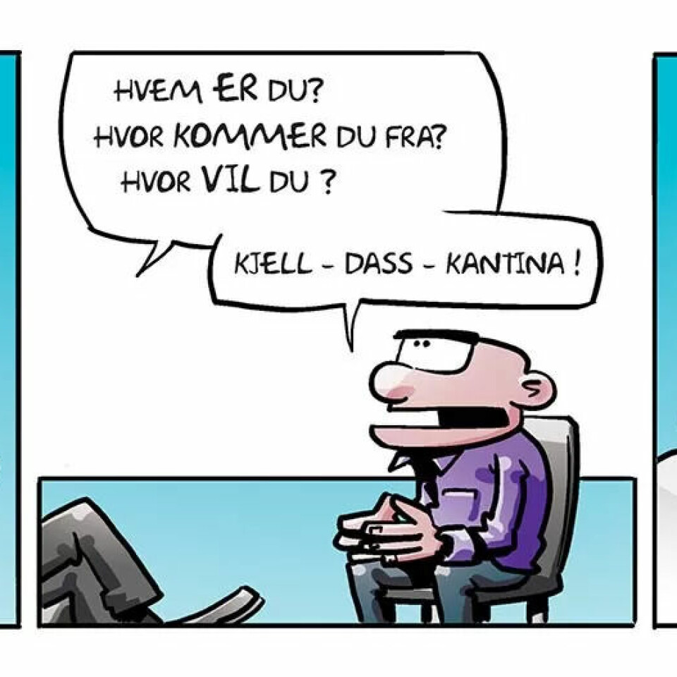 Kven er DU på jobben? Finn du deg sjølv her?