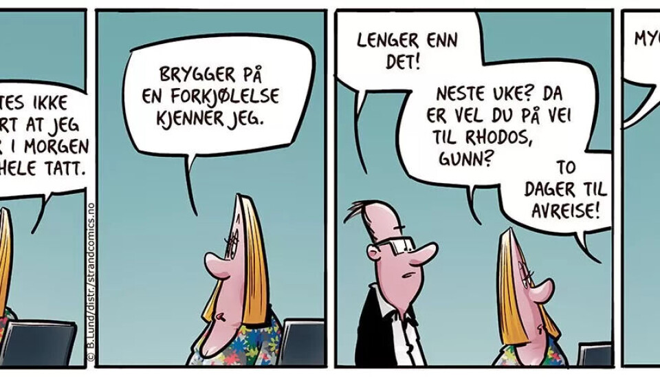 Kven er DU på jobben? Finn du deg sjølv her?