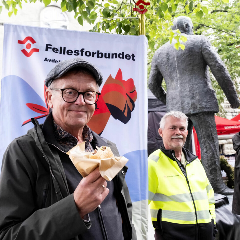 Svein Åge Samuelsen, leder av LO i Trondheim og Omegn. Svein Åge Samuelsen, leder av LO i Trondheim og Omegn.