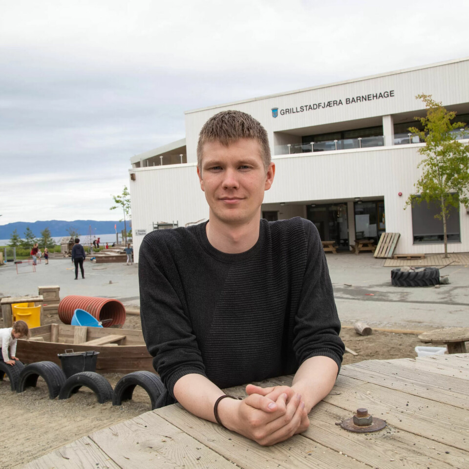 Arent Værnes Fiske jobber i barnehage og er aktiv i ungdomstvalget til Fagforbundet Trondheim. Han stiller til valg for KrF i høstens kommune- og fylkestingvalg. Arent Værnes Fiske jobber i barnehage og er aktiv i ungdomstvalget til Fagforbundet Trondheim. Han stiller til valg for KrF i høstens kommune- og fylkestingvalg.