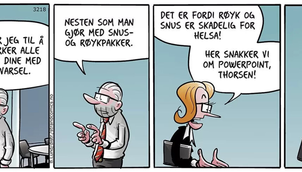 Kven er DU på jobben? Finn du deg sjølv her?