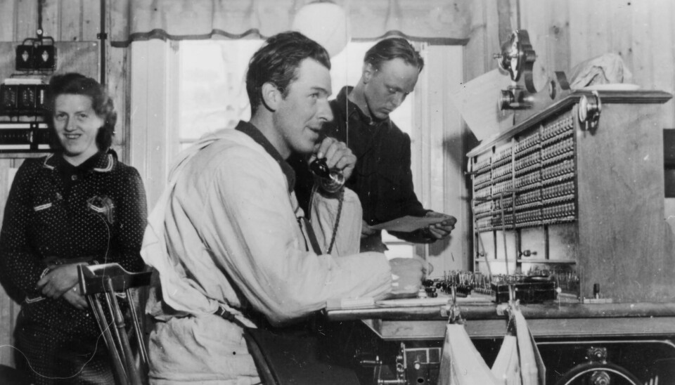 SELBU TELEFONSENTRAL APRIL 1940: Spania-veteran Conny Andersson var en svensk frivillig som dro til Norge og kjempet i den norske motstandsbevegelsen mot nazistene. SELBU TELEFONSENTRAL APRIL 1940: Spania-veteran Conny Andersson var en svensk frivillig som dro til Norge og kjempet i den norske motstandsbevegelsen mot nazistene.