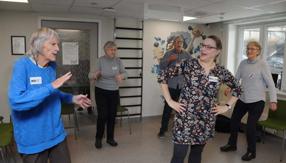 GOD STEMNING: – Det er viktig for meg at alle opplever at de kan delta ut fra egne forutsetninger, uten å føle prestasjonspress, sier Pauline Hasse. GOD STEMNING: – Det er viktig for meg at alle opplever at de kan delta ut fra egne forutsetninger, uten å føle prestasjonspress, sier Pauline Hasse.