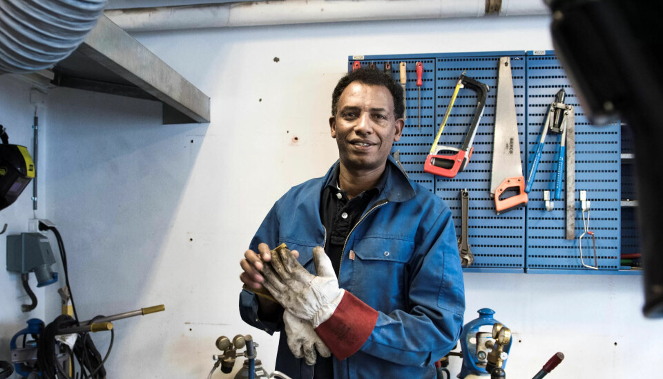 Simon Abraha (52) er tillitsvalgt ved Kristiansand sykehus Simon Abraha (52) er tillitsvalgt ved Kristiansand sykehus