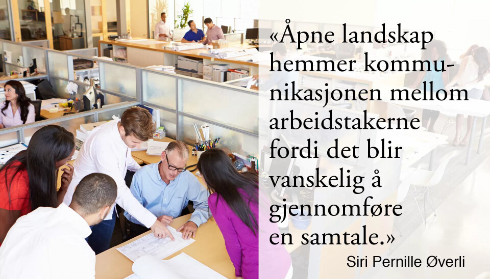 Åpent landskap eller cellekontor?