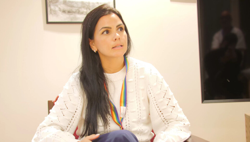 TILRETTELEGGING: Shammim Andreassen Shahid er leiar for post 3 som er skjerma avdeling med mange demenspasientar. Ho seier det er viktig å vise at leiinga ser dei tilsette og viser dei vil gjere mykje for å tilrettelegge. TILRETTELEGGING: Shammim Andreassen Shahid er leiar for post 3 som er skjerma avdeling med mange demenspasientar. Ho seier det er viktig å vise at leiinga ser dei tilsette og viser dei vil gjere mykje for å tilrettelegge.